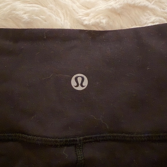 Lululemon Black Leggings Size 12 - Picture 3 of 5